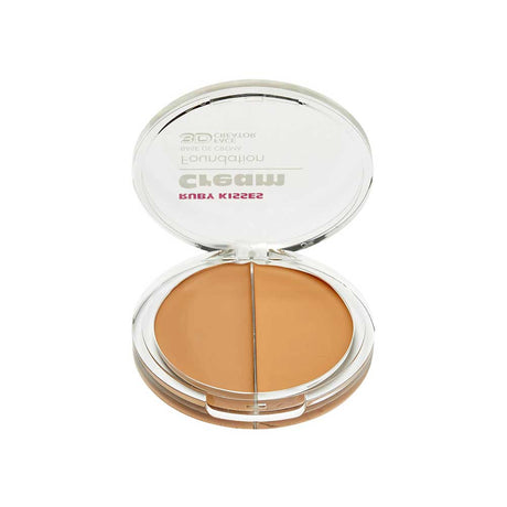 RUBY Kisses 3D Face Creator Duo Cream Foundation & Concealer Buildable Coverage