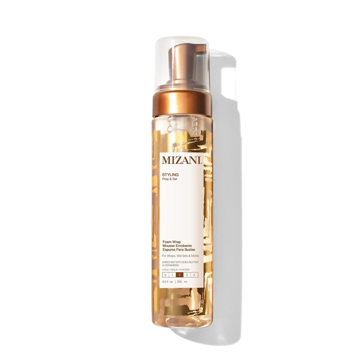 MIZANI Foam Wrap Curly Hair Styling Foam Hydrates, Defines Natural Curls 8.5 oz