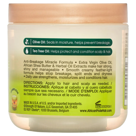 African Pride Olive Miracle Anti Breakage Strenghening Treatment 6 oz