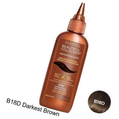 Clairol Beautiful Collection Darkest Brown 3oz