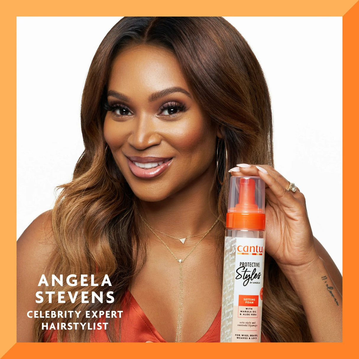 Cantu Protective Styles Set Refresh Foam 8 oz