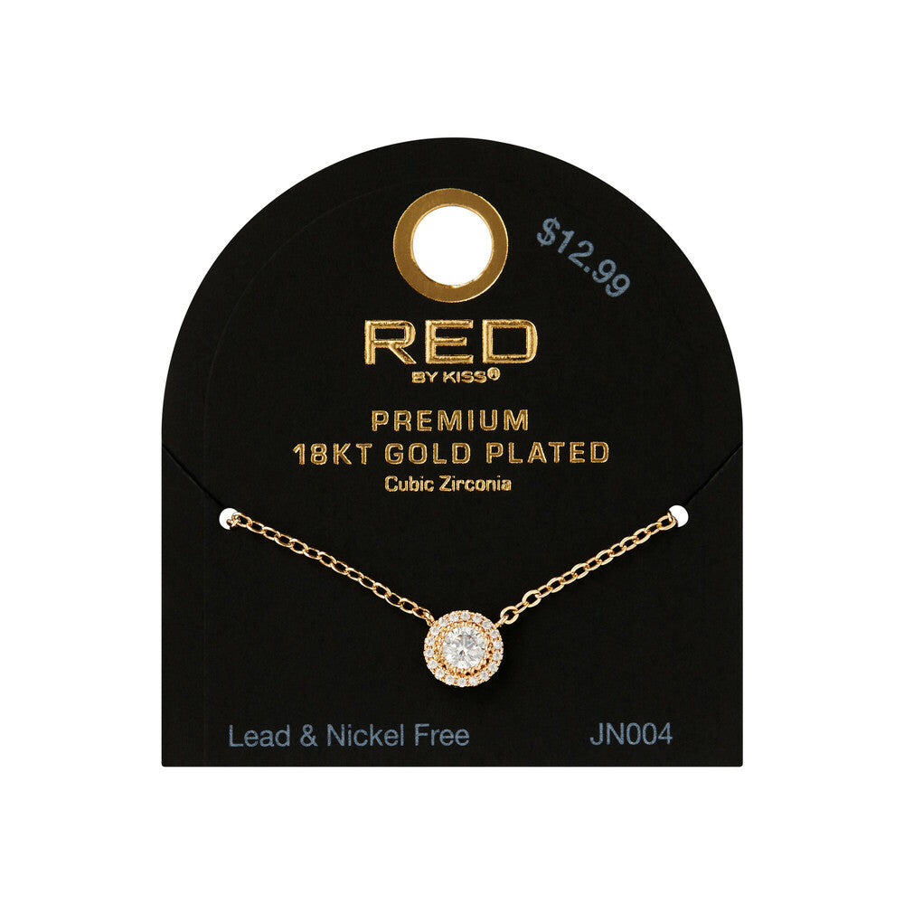 Red By Kiss Jewelry - 14K Gold Plated Necklace