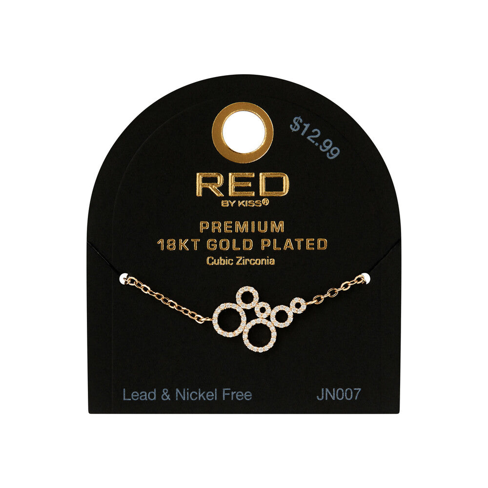 Red By Kiss Jewelry - 14K Gold Plated Necklace