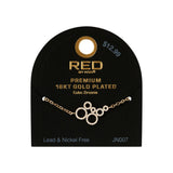 Red By Kiss Jewelry - 14K Gold Plated Necklace