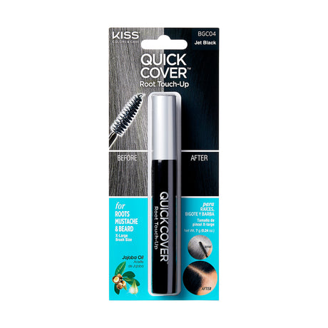 KISS Black Quick Cover Gray Hair Touch Up Brush