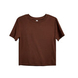 Red SS Rib Knit Crop Top Collection
