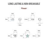 RED BY KISS Luxury Heart & Star Hair Beads 32 Pack