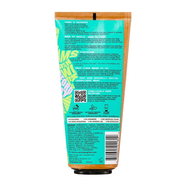 Carol’s Daughter Born To Repair Defining Leave-In Cream with Shea Butter – 6.8 oz