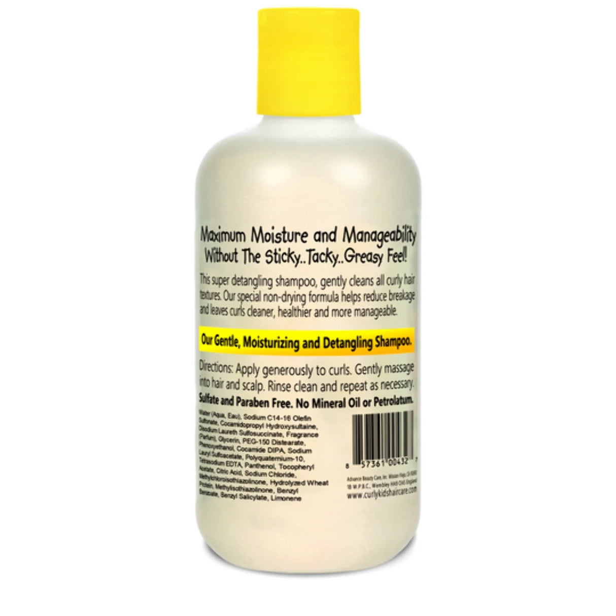 Curly Kids Super Dentangle Shampoo 12 oz