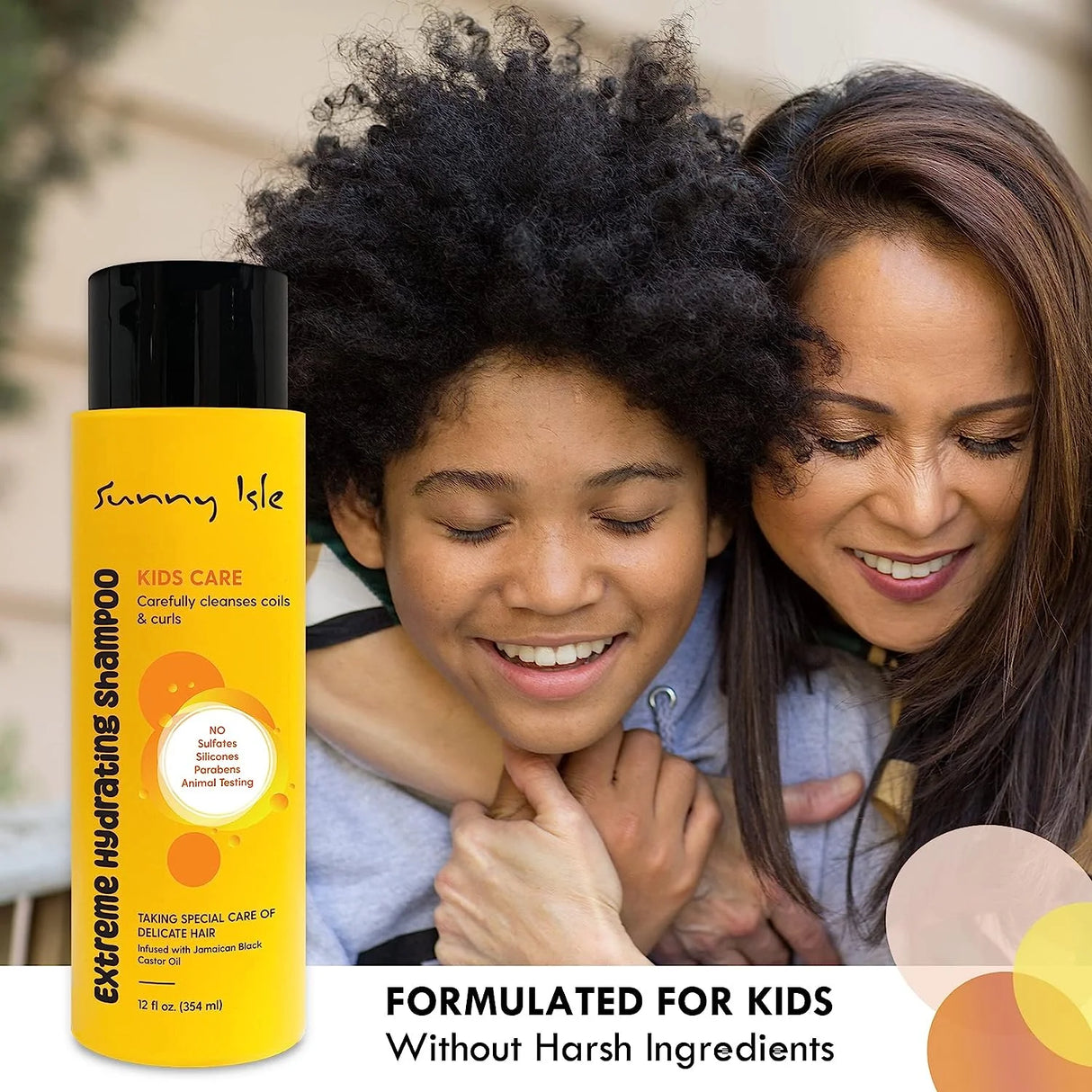 Sunny Isle Kids Care Hydrating Shampoo 12 oz
