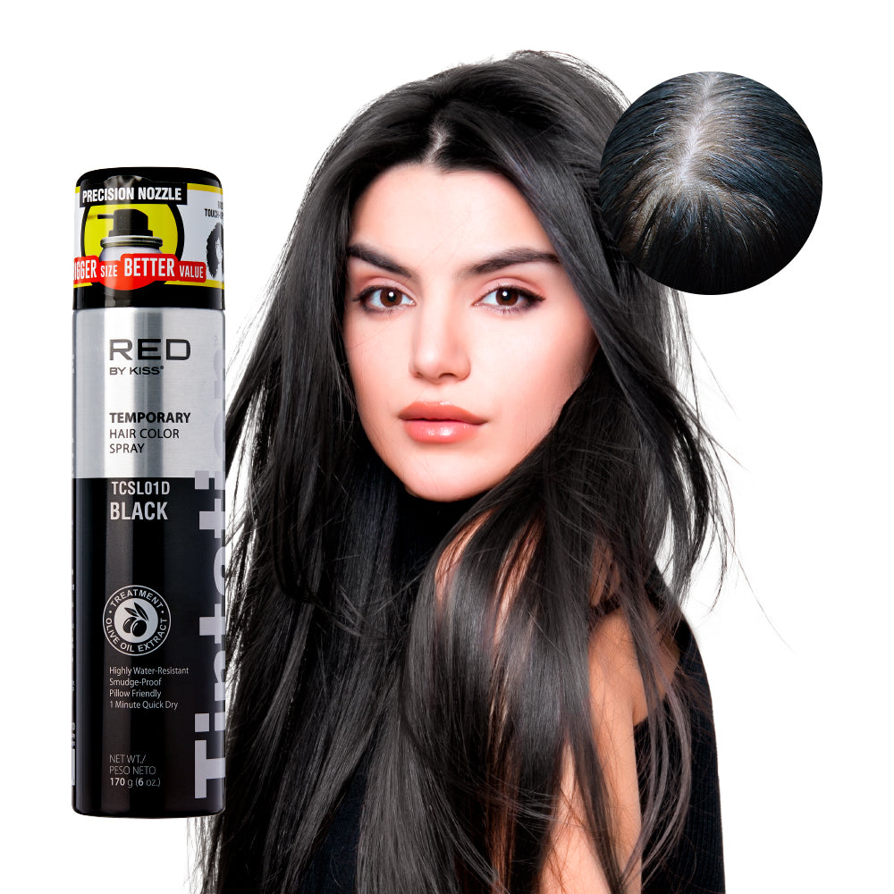 RED BY KISS Tintation Temporary Hair Color Spray - 6 oz