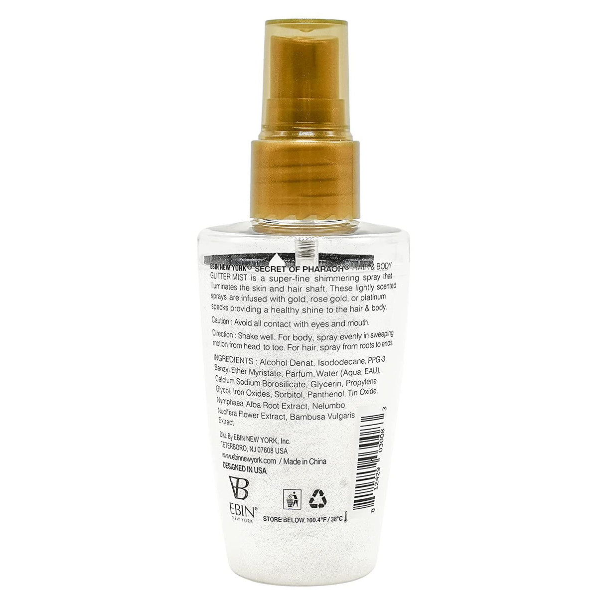 Egyptian Diamond Glitter Mist Hair / Body Spray