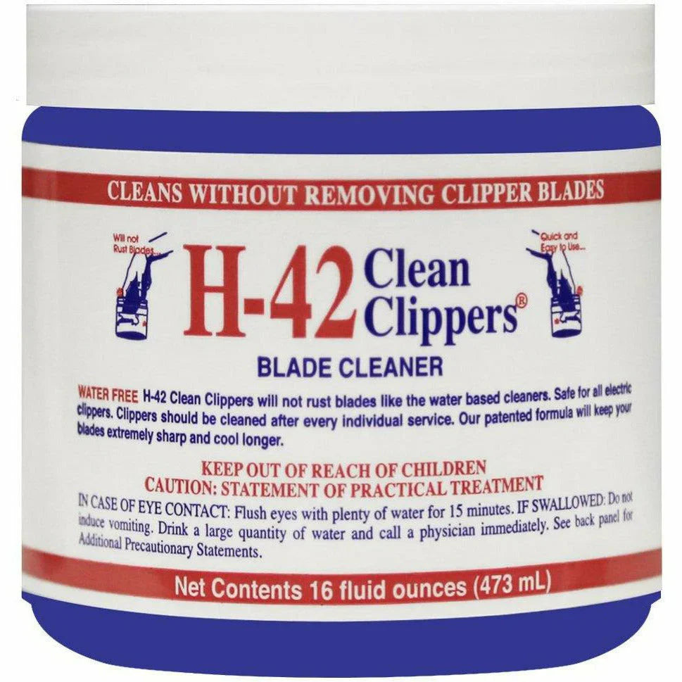 H-42 Barber Salon Trimmer Blade Lubricant Cleaner 16 oz