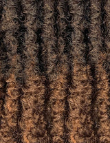 Outre X-Pression Twisted Up Crochet Braid - 3X Springy Afro Twist  16" + Free Styling Foam