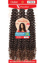 Twisted Up Passion Butterfly Curl 20 Premium Crochet Braiding Hair