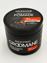 Groomane Pomade Wave Control Hair Strengthen 3 oz