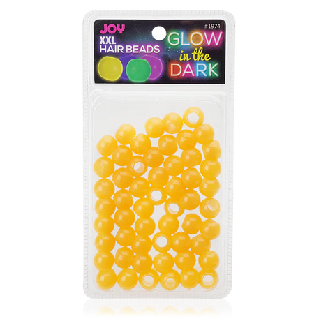 Joy Jewelry Pink Round Plastic Hair Beads