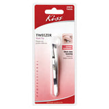 KISS Stainless Steel Tweezer Slant Tip