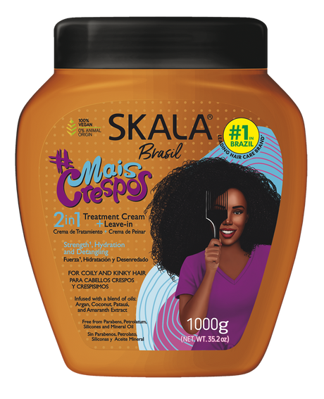 Skala Brasil Mais Crespos 2in1 Nourishing, Hydrating Hair 35.2oz