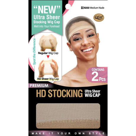 QFITT HD STOCKING WIG CAP