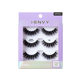 I-ENVY BY KISS MINK IMPACT MULTIPACK VEGAN STRIP LASHES