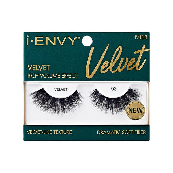 I-ENVY BY KISS VELVET RICH VOLUME EFFECT EYELASHES