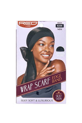 RED BY KISS Wrap Scarf Edge Band