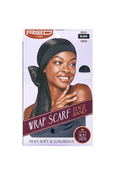 RED BY KISS Wrap Scarf Edge Band