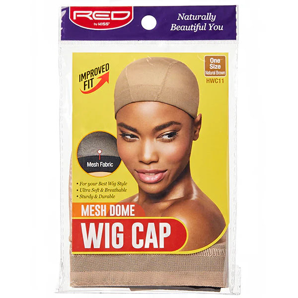 RED BY KISS MESH DOME WIG CAP