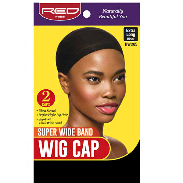 RED BY KISS Wide Band Wig Cap