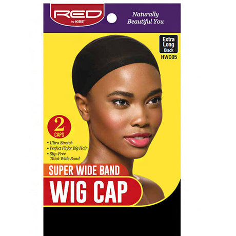 RED BY KISS Wide Band Wig Cap