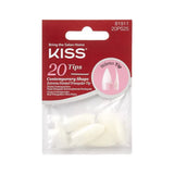 KISS 20 TIPS CONTEMPORARY SHAPE COFFIN TIP