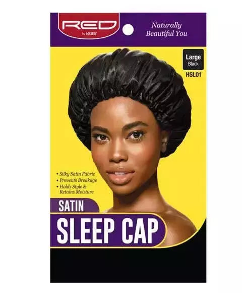RED BY KISS Satin & Sleep Cap