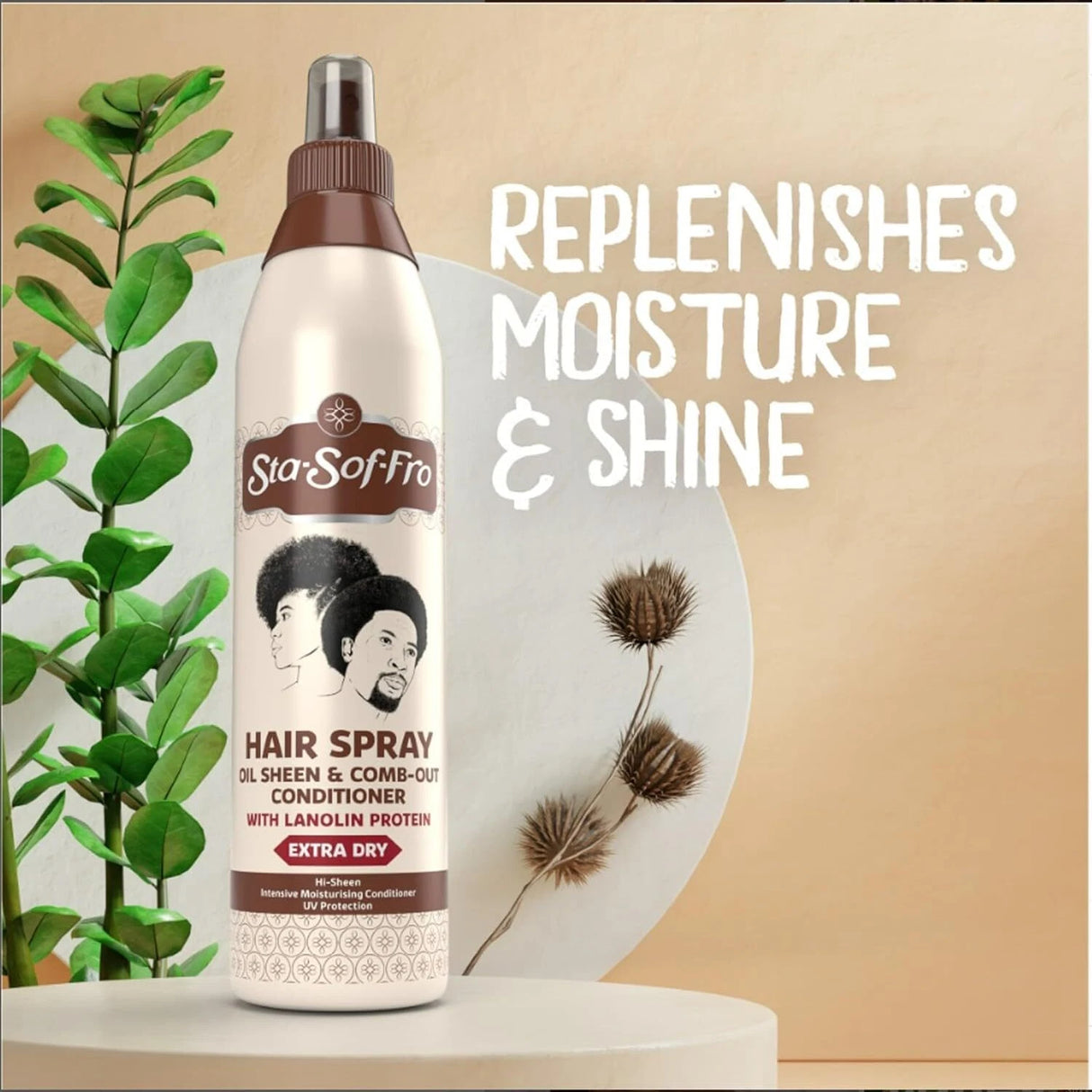 Sta-Sof-Fro Hair & Scalp Spray Conditioner with Lanolin 8oz