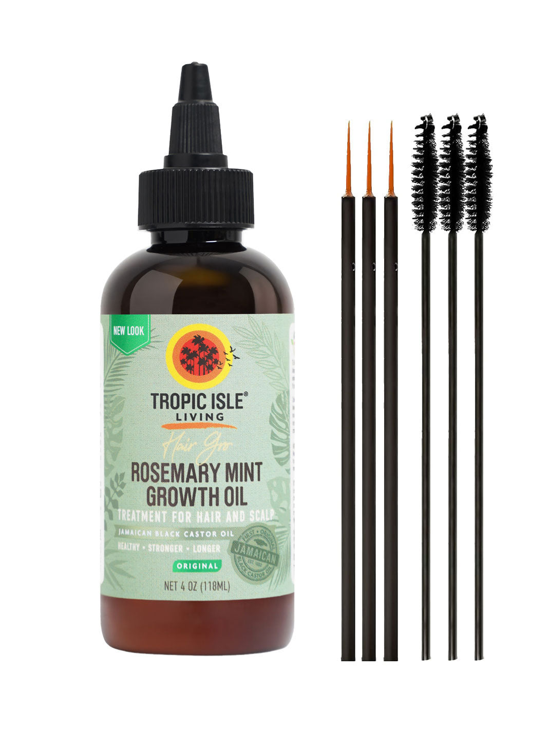 tropic isle red pimento hair growth oil 4oz