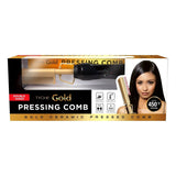 Tyche Gold Pressing Comb Double Sided (HZPC03)