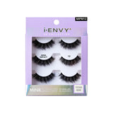 I-ENVY BY KISS MINK IMPACT MULTIPACK VEGAN STRIP LASHES