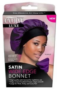 Evolve Satin Wide Edge Bonnet